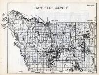 Bayfield County Map
